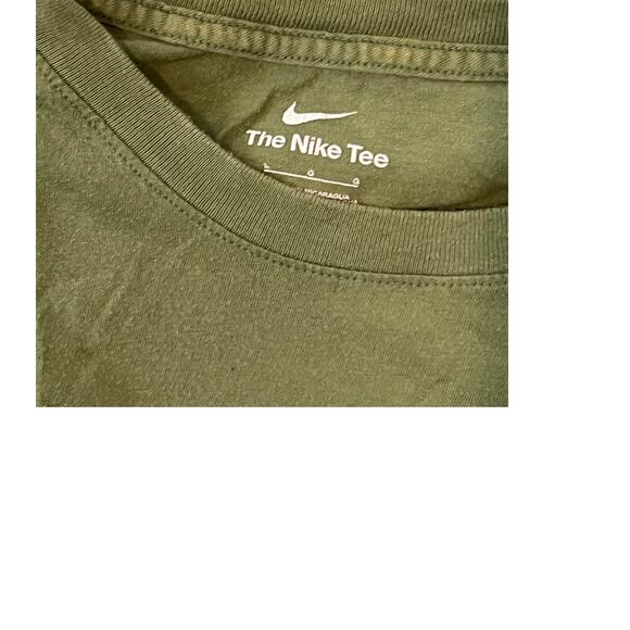 The Nike Tee Drab Green Mens L - Picture 3 of 3